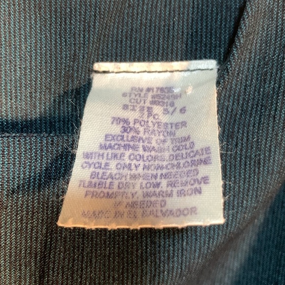 Vintage 90s Dark Green Jumper Dress Retro y2k vibes Small Juniors 2/4 - Picture 4 of 13